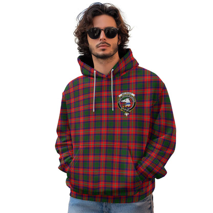 Clan Belshes Tartan Men Hoodie Crest And Plaid Basic Style