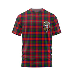 Clan Belshes Tartan Men T Shirt Crest And Plaid Basic Style