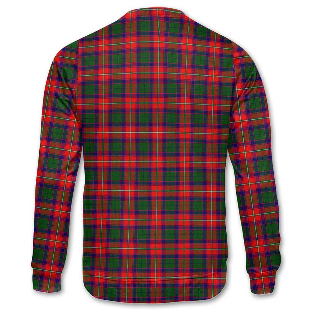 Clan Belshes Tartan Women Sweatshirt Crest And Plaid Basic Style