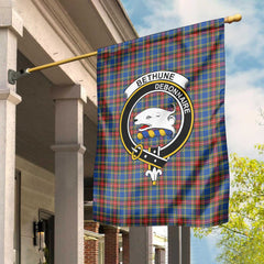 Clan Bethune Tartan Garden Flag Crest And Plaid Basic Style