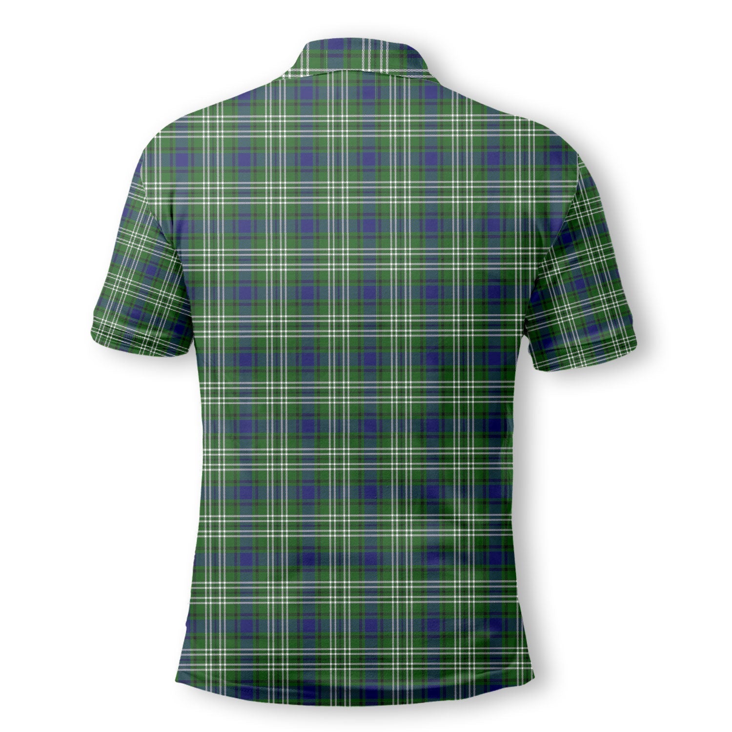 Clan Blackadder Tartan Golf Men Polo Shirt Crest And Plaid Basic Style