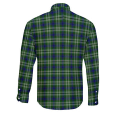 Clan Blackadder Tartan Long Sleeve Button Shirt Crest And Plaid Basic Style