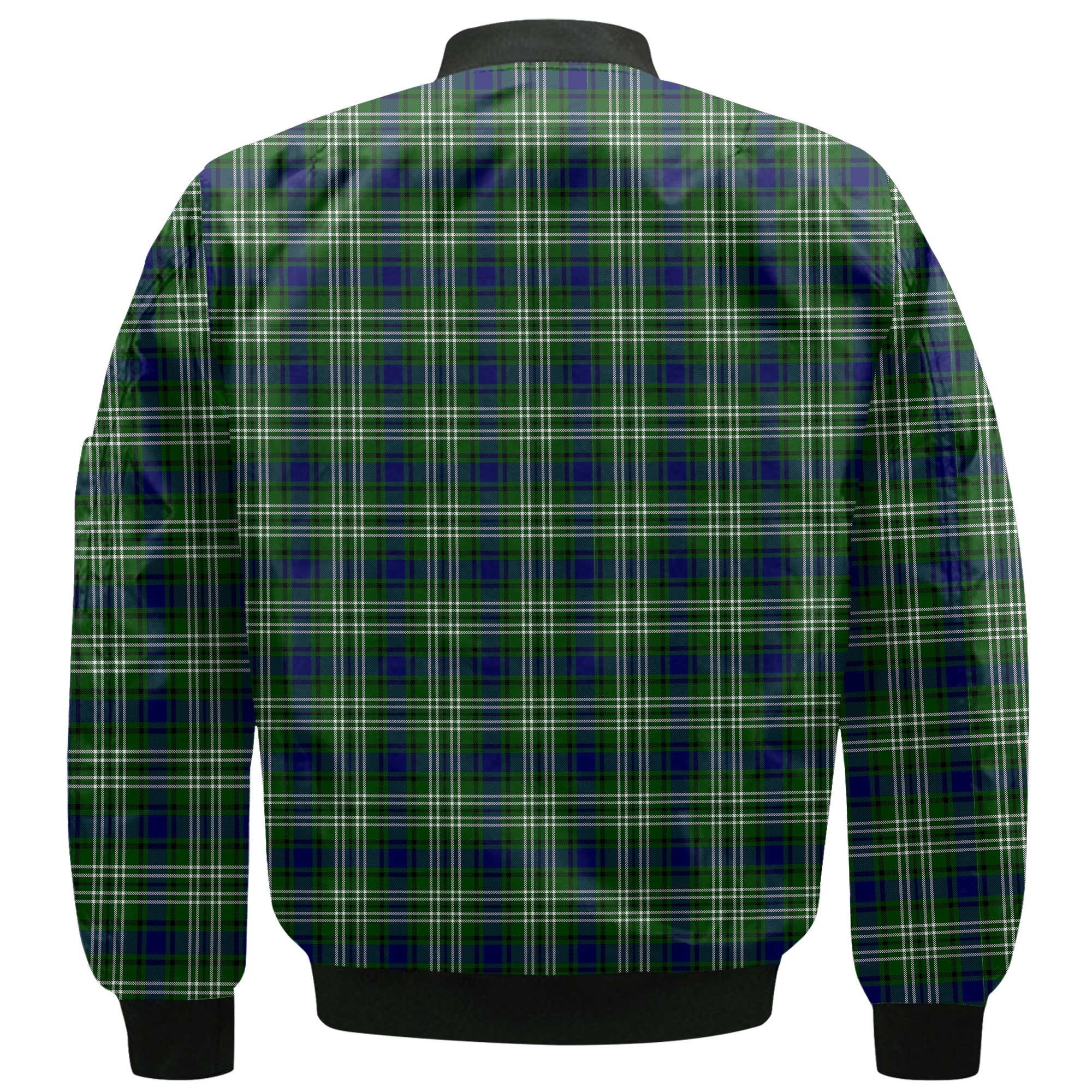 Clan Blackadder Tartan Men Bomber Jacket Crest And Plaid Basic Style