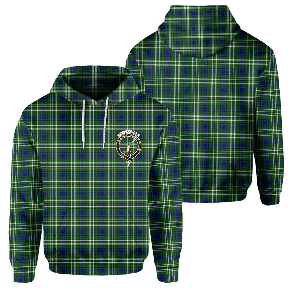 Clan Blackadder Tartan Men Hoodie Crest And Plaid Basic Style