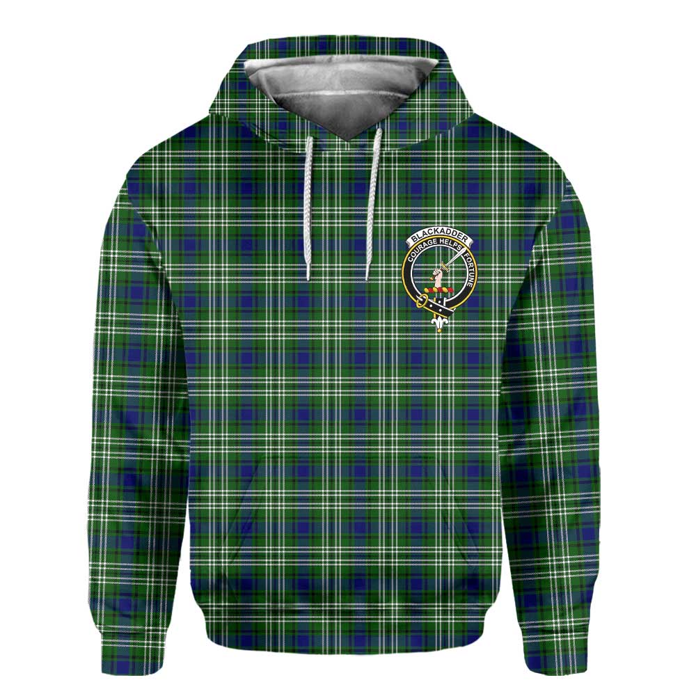 Clan Blackadder Tartan Men Hoodie Crest And Plaid Basic Style