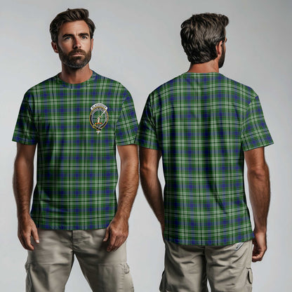 Clan Blackadder Tartan Men T Shirt Crest And Plaid Basic Style