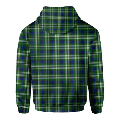 Clan Blackadder Tartan Women Hoodie Crest And Plaid Basic Style