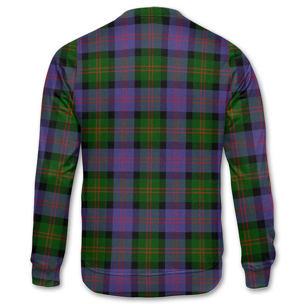 Clan Blair Tartan Women Sweatshirt Crest And Plaid Basic Style