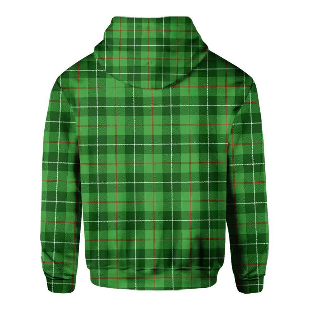 Clan Blane Tartan Men Hoodie Crest And Plaid Basic Style