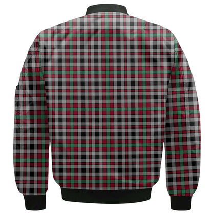 Clan Borthwick Tartan Men Bomber Jacket Crest And Plaid Basic Style