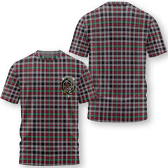 Clan Borthwick Tartan Men T Shirt Crest And Plaid Basic Style