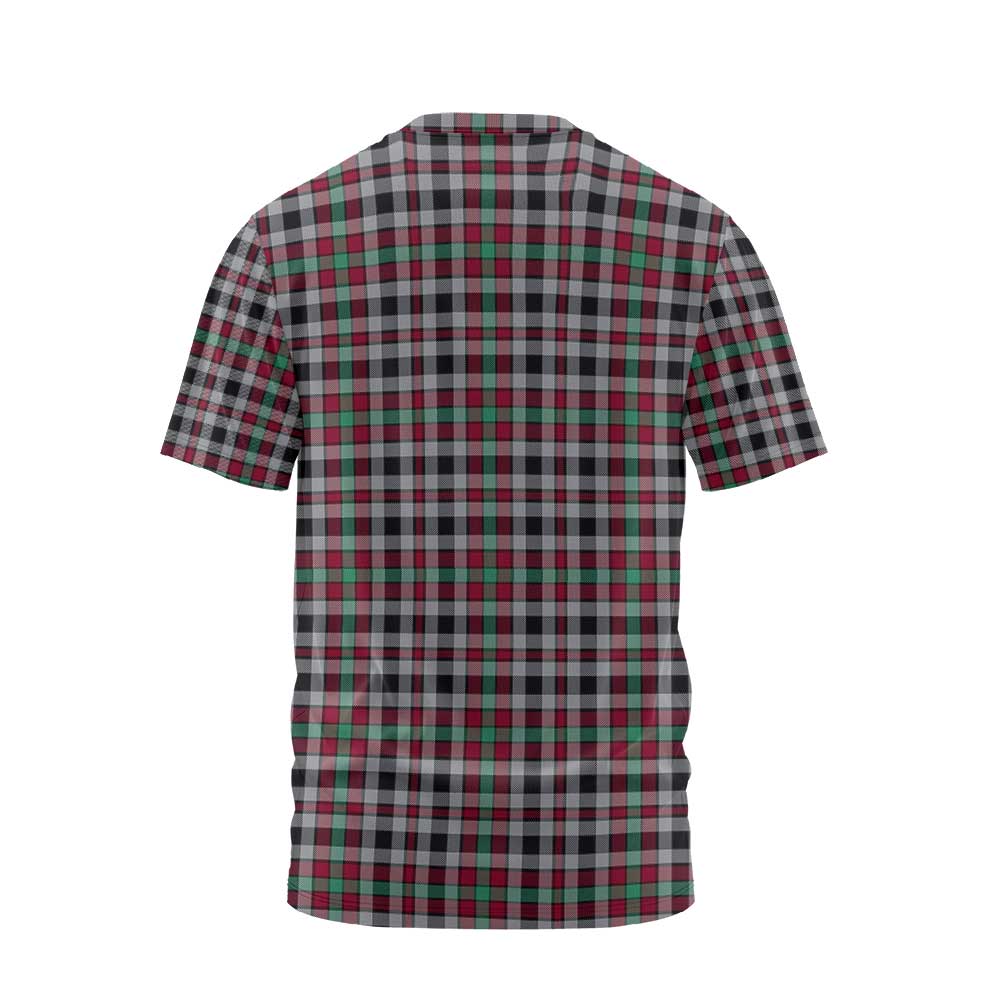 Clan Borthwick Tartan Men T Shirt Crest And Plaid Basic Style