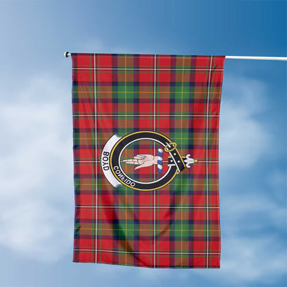 Clan Boyd Tartan Flag Crest And Plaid Basic Style