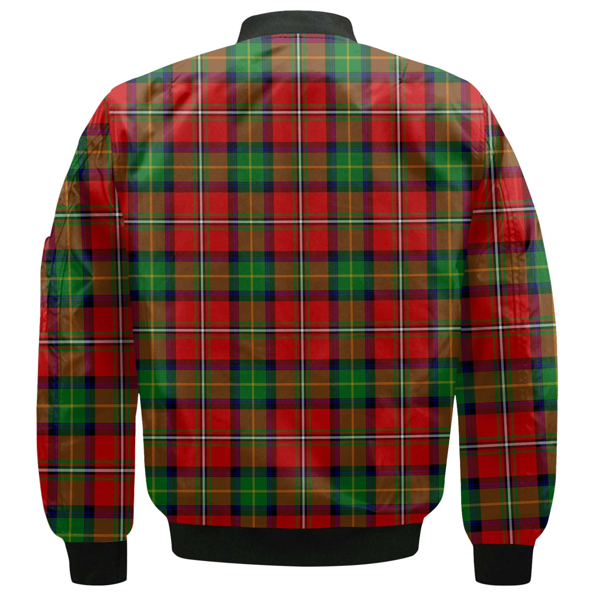 Clan Boyd Tartan Men Bomber Jacket Crest And Plaid Basic Style