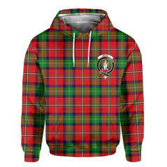Clan Boyd Tartan Men Hoodie Crest And Plaid Basic Style