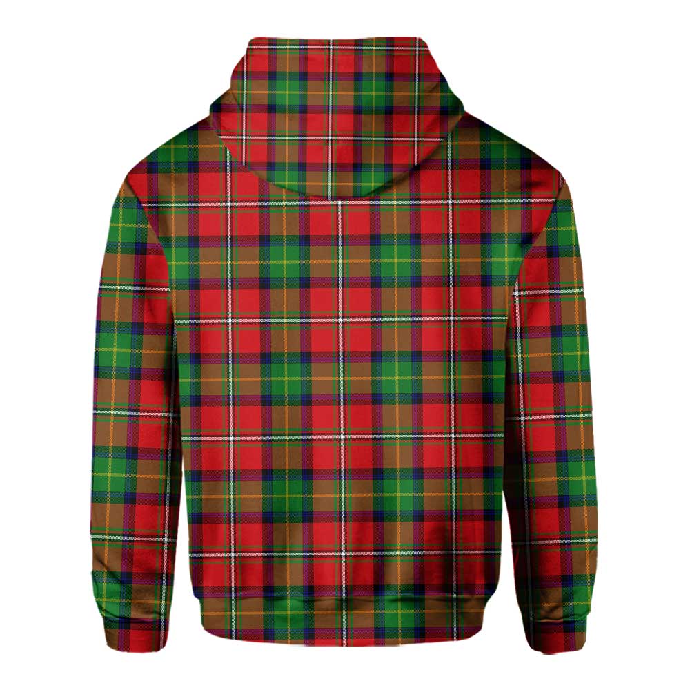 Clan Boyd Tartan Men Hoodie Crest And Plaid Basic Style