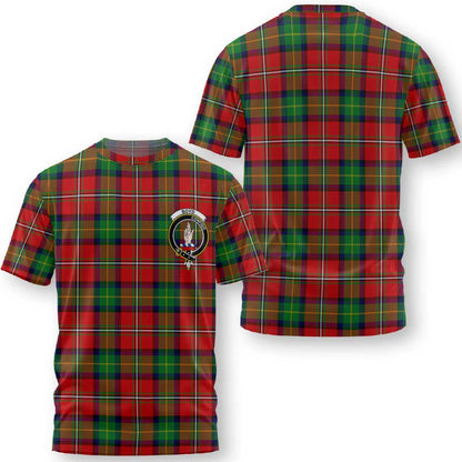 Clan Boyd Tartan Men T Shirt Crest And Plaid Basic Style