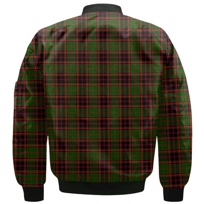 Clan Buchan Tartan Men Bomber Jacket Crest And Plaid Basic Style