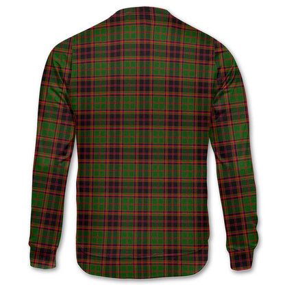 Clan Buchan Tartan Men Sweatshirt Crest And Plaid Basic Style