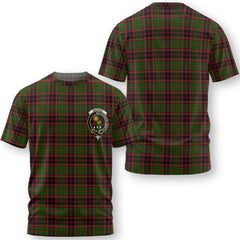 Clan Buchan Tartan Men T Shirt Crest And Plaid Basic Style