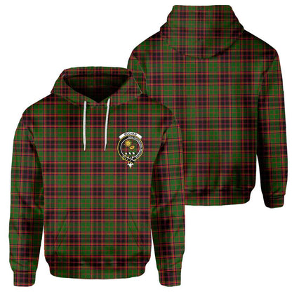 Clan Buchan Tartan Women Hoodie Crest And Plaid Basic Style