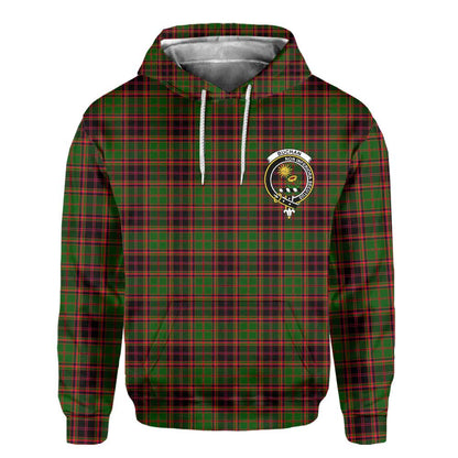 Clan Buchan Tartan Women Hoodie Crest And Plaid Basic Style