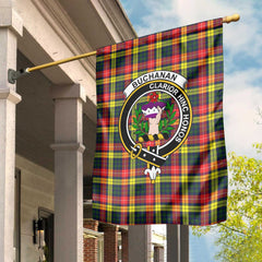 Clan Buchanan Tartan Garden Flag Crest And Plaid Basic Style