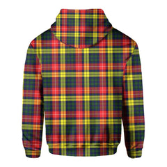 Clan Buchanan Tartan Women Hoodie Crest And Plaid Basic Style