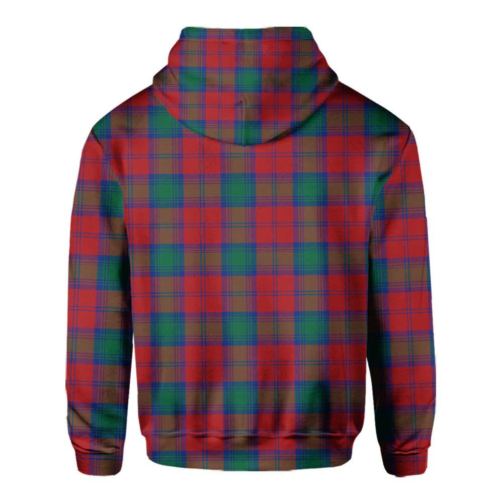 Clan Byres Tartan Men Hoodie Crest And Plaid Basic Style