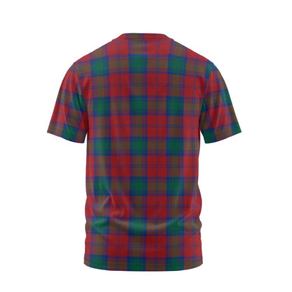 Clan Byres Tartan Men T Shirt Crest And Plaid Basic Style