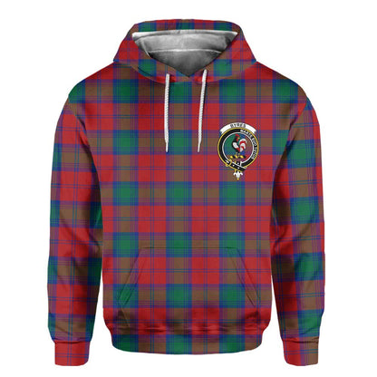 Clan Byres Tartan Women Hoodie Crest And Plaid Basic Style