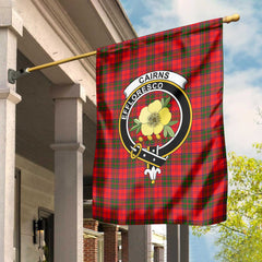 Clan Cairns Tartan Garden Flag Crest And Plaid Basic Style