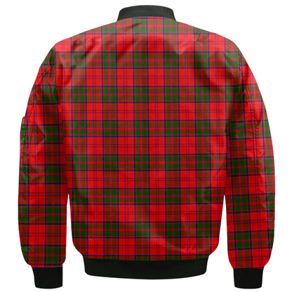 Clan Cairns Tartan Men Bomber Jacket Crest And Plaid Basic Style