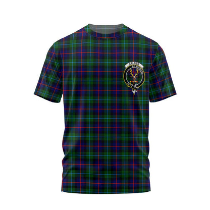 Clan Calder Tartan Men T Shirt Crest And Plaid Basic Style