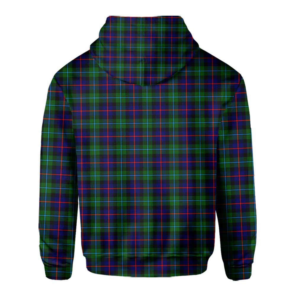 Clan Calder Tartan Women Hoodie Crest And Plaid Basic Style