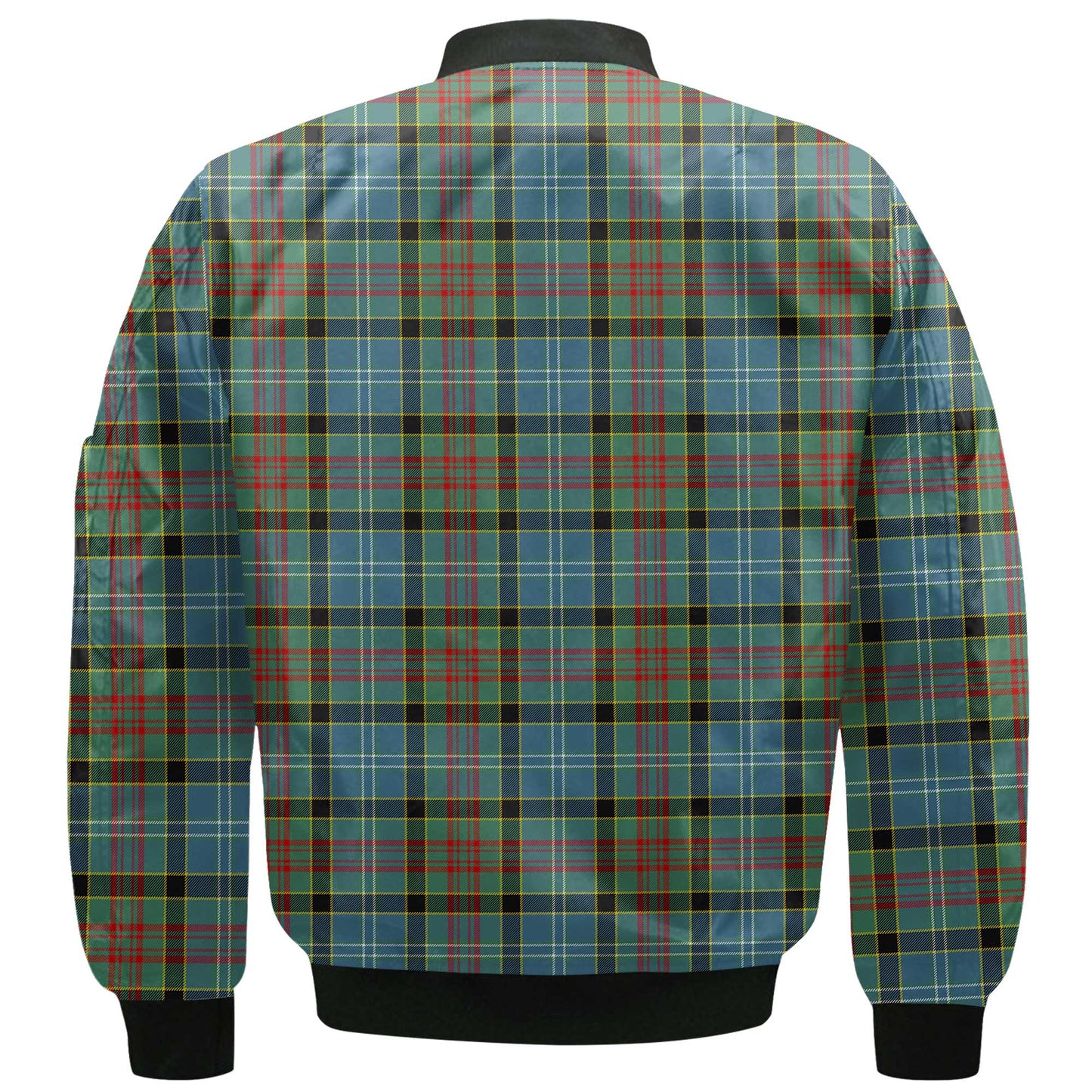 Clan Caldwell Tartan Men Bomber Jacket Crest And Plaid Basic Style