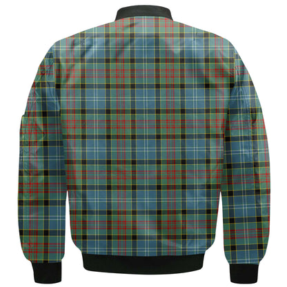 Clan Caldwell Tartan Women Bomber Jacket Crest And Plaid Basic Style