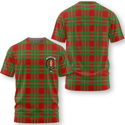 Clan Callander Tartan Women T Shirt Crest And Plaid Basic Style