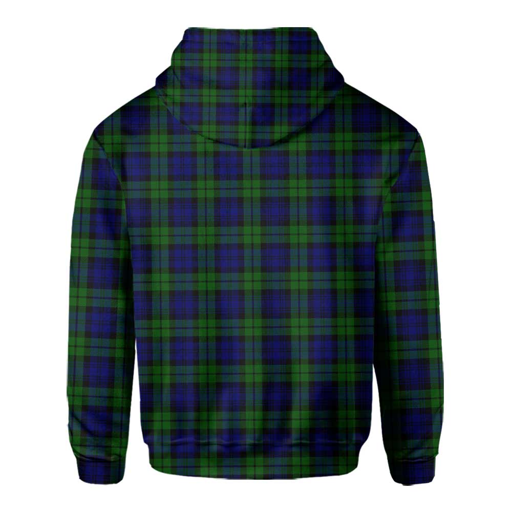 Clan Campbell Tartan Men Hoodie Crest And Plaid Basic Style