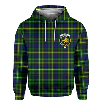 Clan Campbell Of Breadalbane Tartan Men Hoodie Crest And Plaid Basic Style