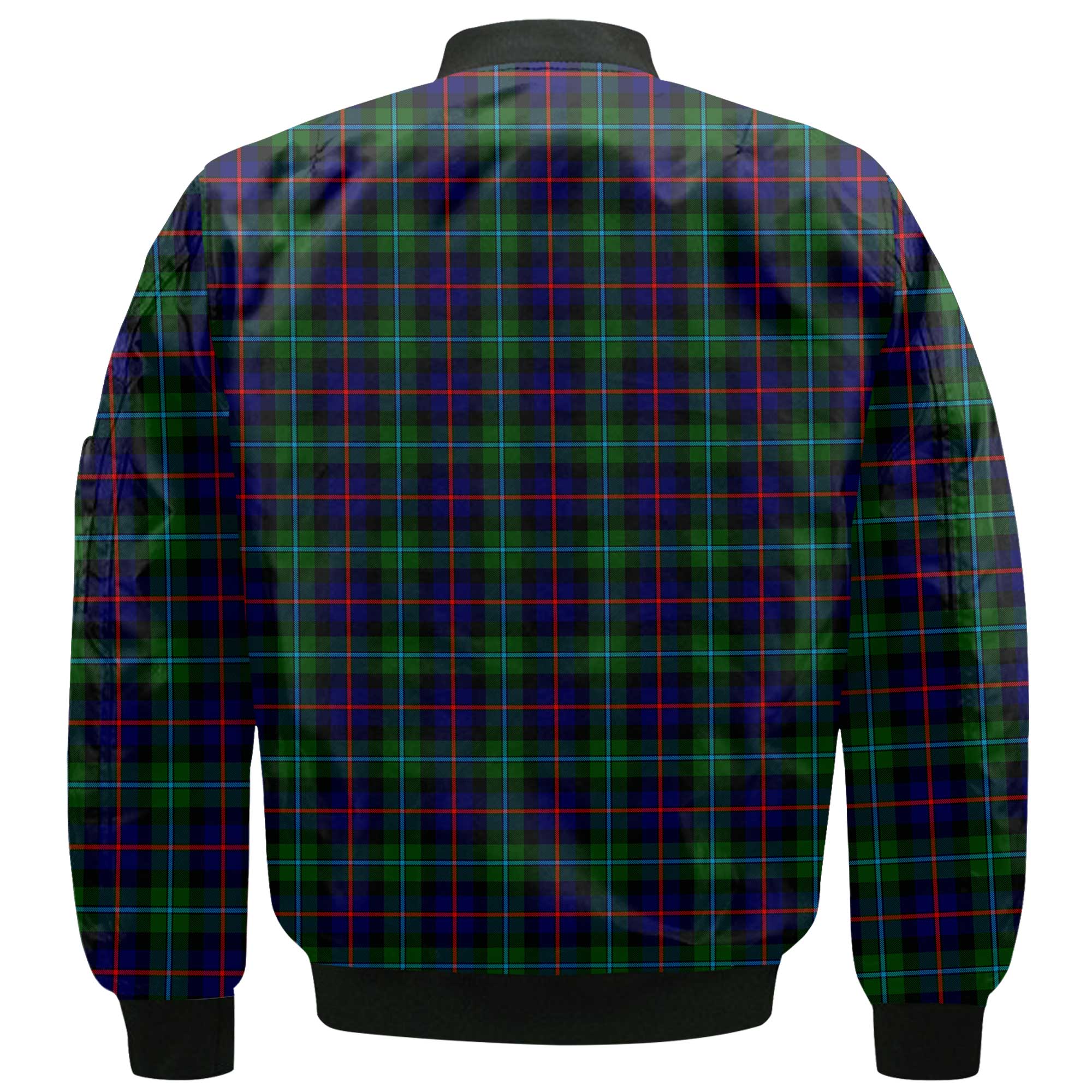 Clan Campbell Of Cawdor Tartan Men Bomber Jacket Crest And Plaid Basic Style