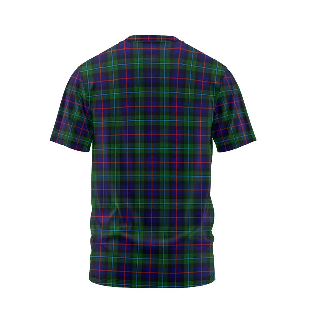 Clan Campbell Of Cawdor Tartan Men T Shirt Crest And Plaid Basic Style