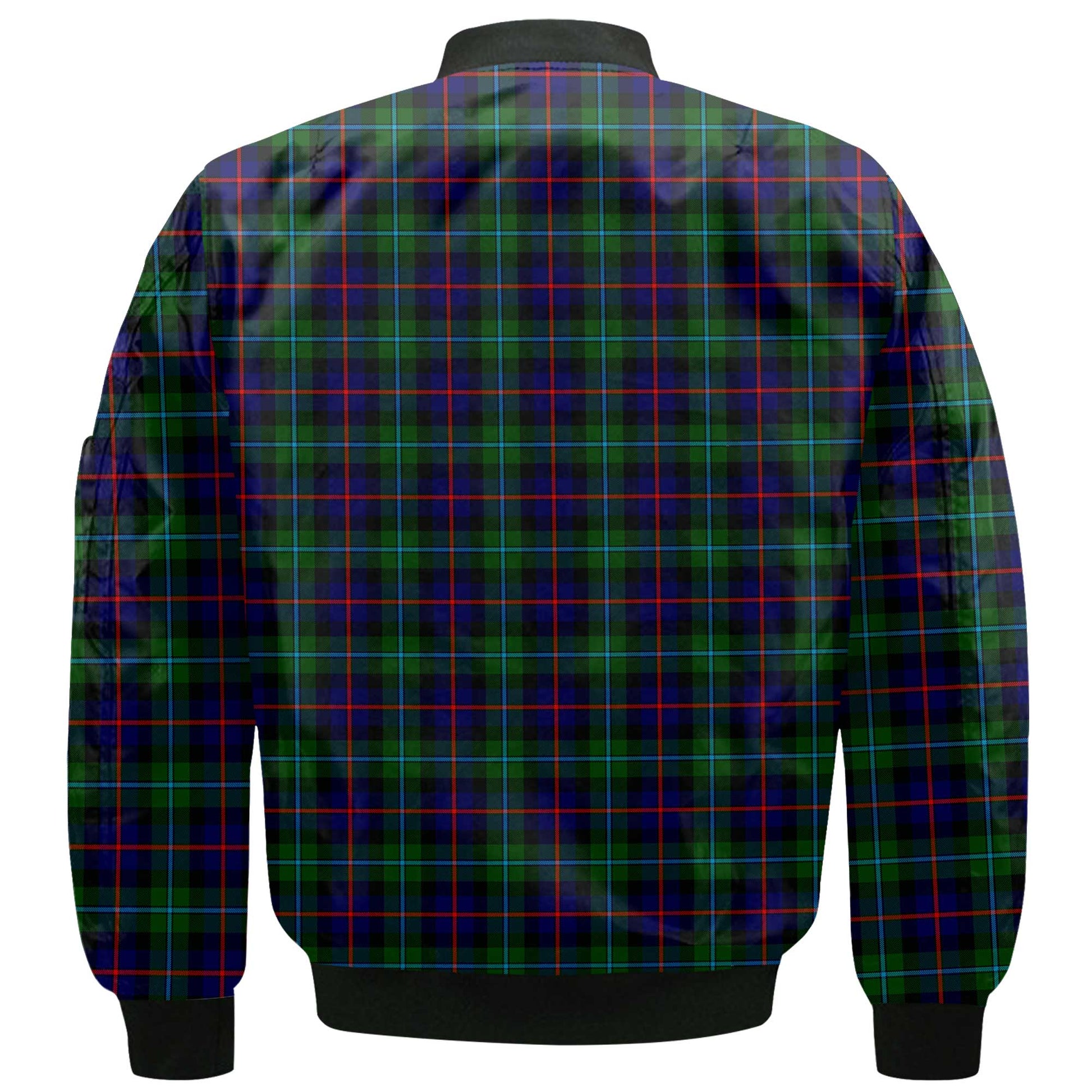 Clan Campbell Of Cawdor Tartan Women Bomber Jacket Crest And Plaid Basic Style