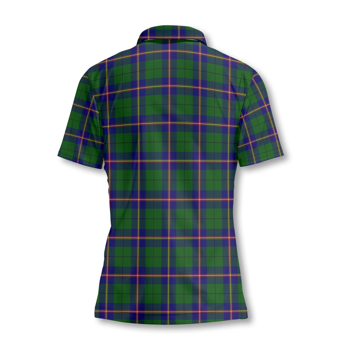 Clan Carmichael Tartan Women Polo Shirt Crest And Plaid Basic Style