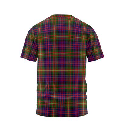 Clan Carnegie Tartan Men T Shirt Crest And Plaid Basic Style