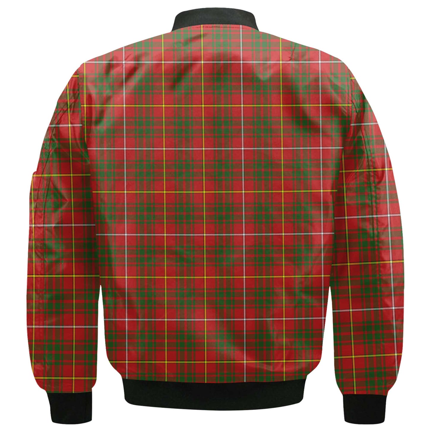 Clan Carruthers Tartan Men Bomber Jacket Crest And Plaid Basic Style