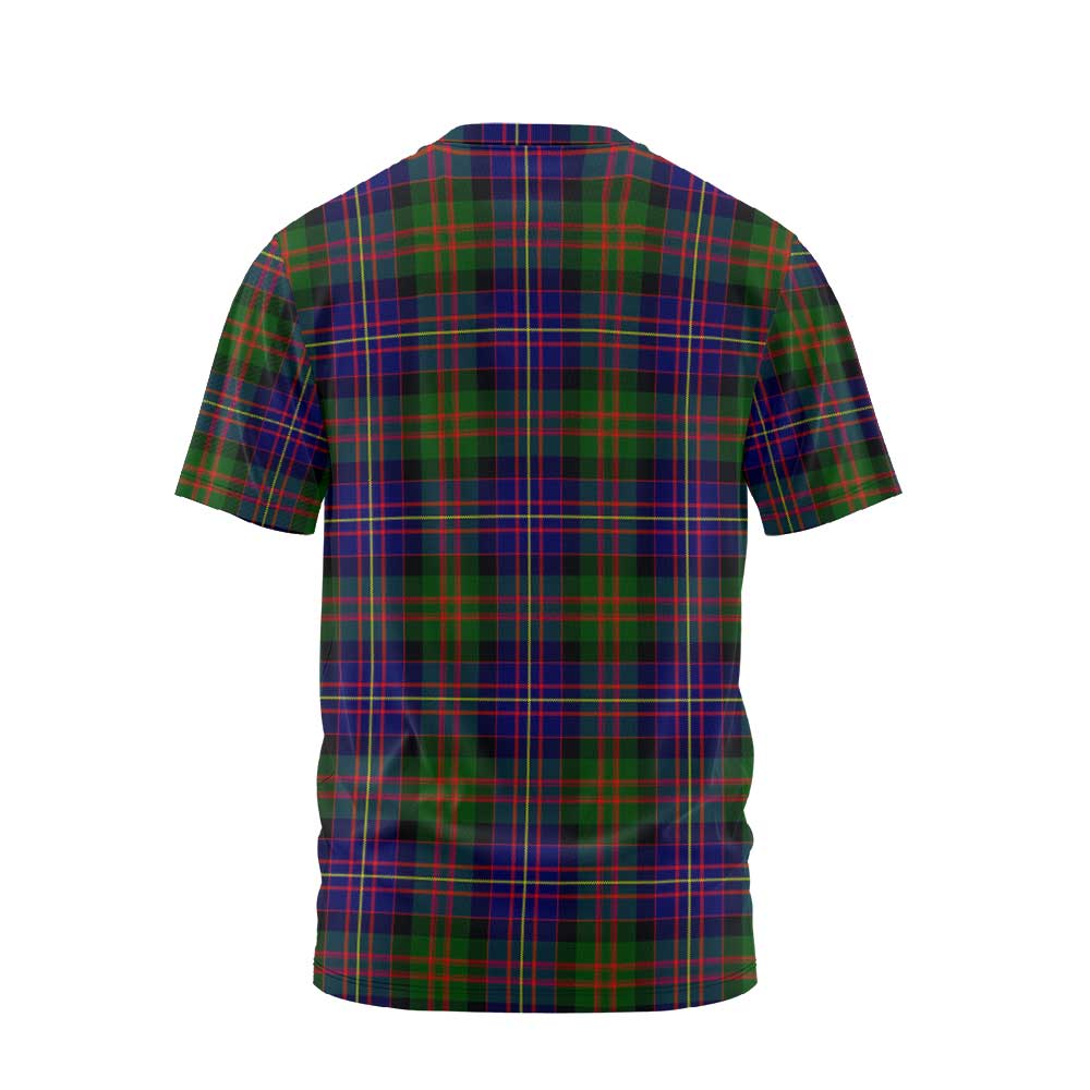 Clan Chalmers Tartan Women T Shirt Crest And Plaid Basic Style