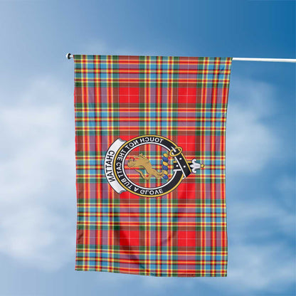 Clan Chattan Tartan Flag Crest And Plaid Basic Style