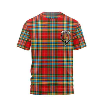 Clan Chattan Tartan Men T Shirt Crest And Plaid Basic Style