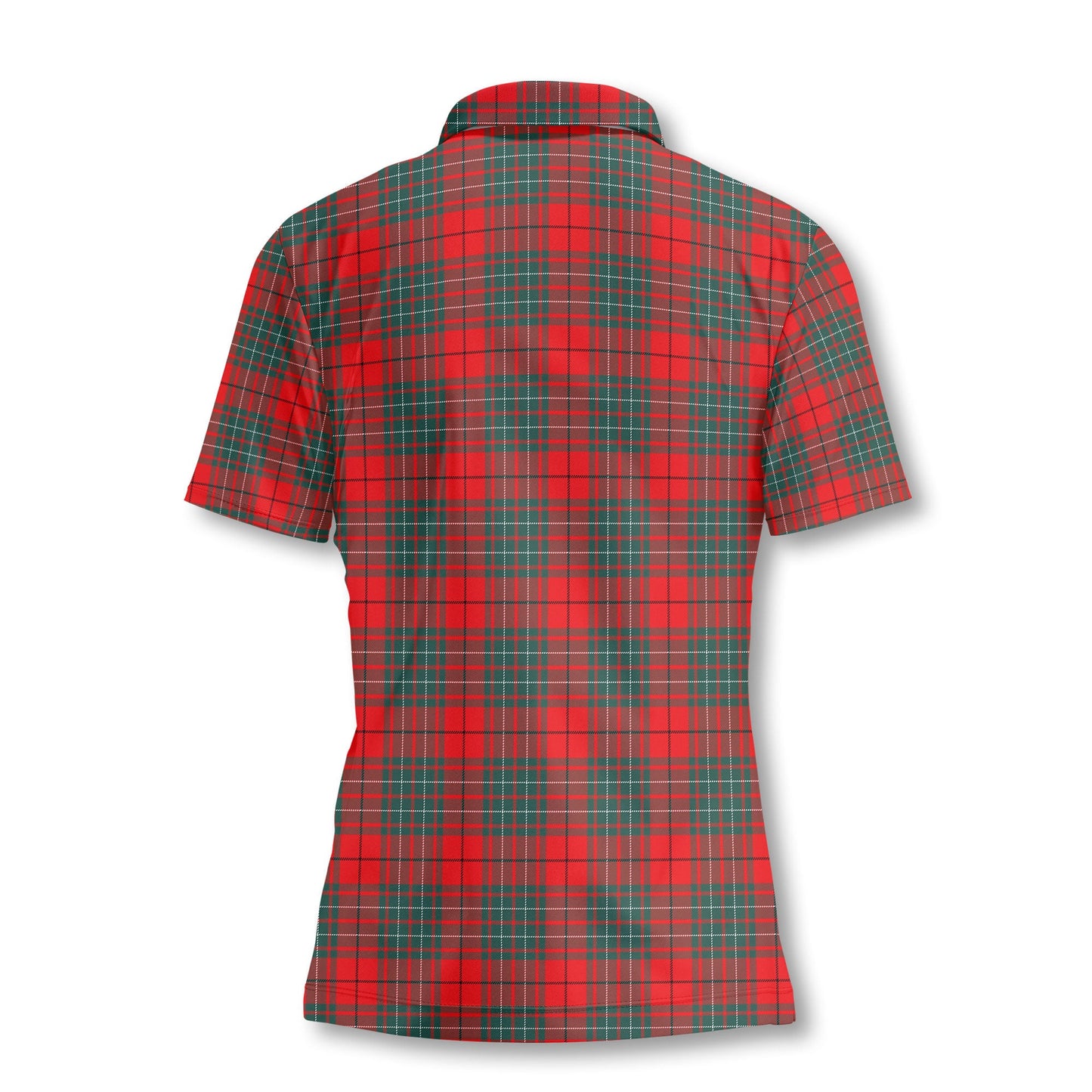 Clan Cheyne Tartan Women Polo Shirt Crest And Plaid Basic Style